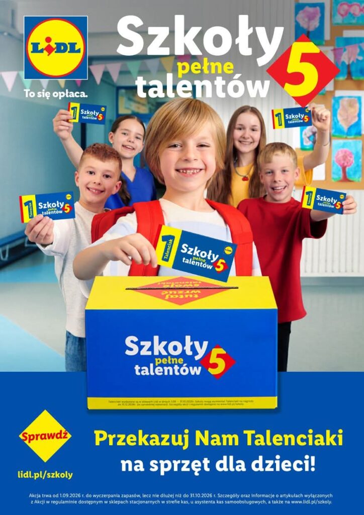 Plakat akcji Szkoły pełne talentów