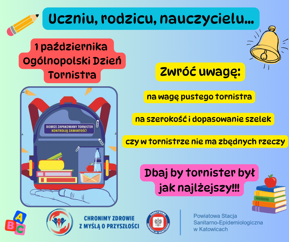 Plakat dzień tornistra