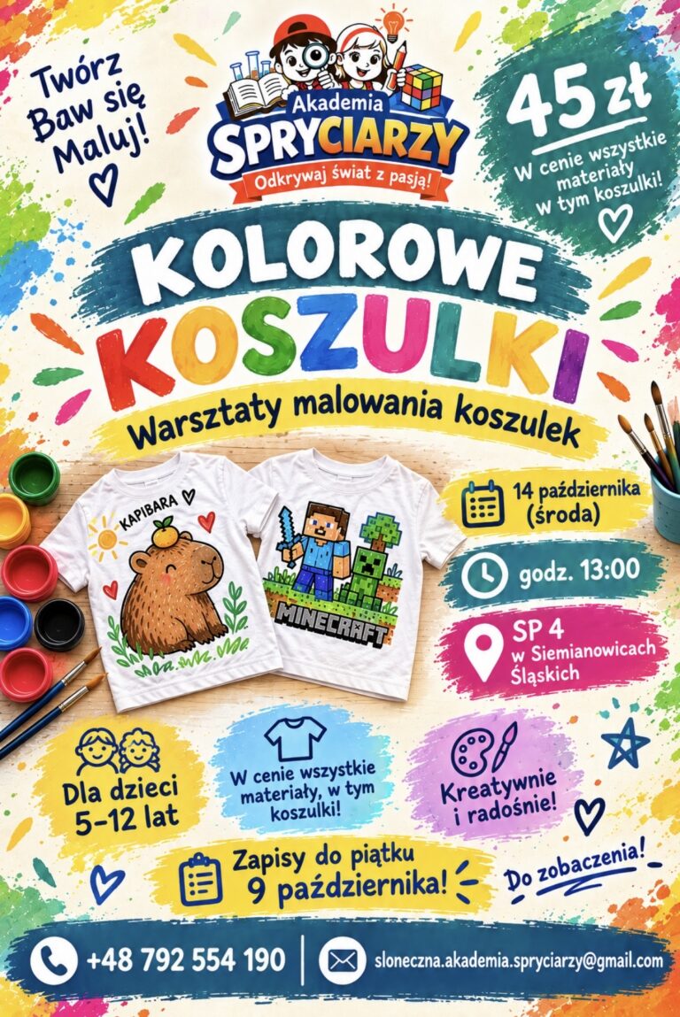 W Dzień Edukacji Narodowej zapraszamy na warsztaty kreatywne
